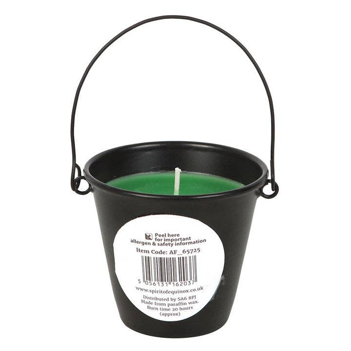 Zombie Repellent Gothic Halloween Candle Bucket