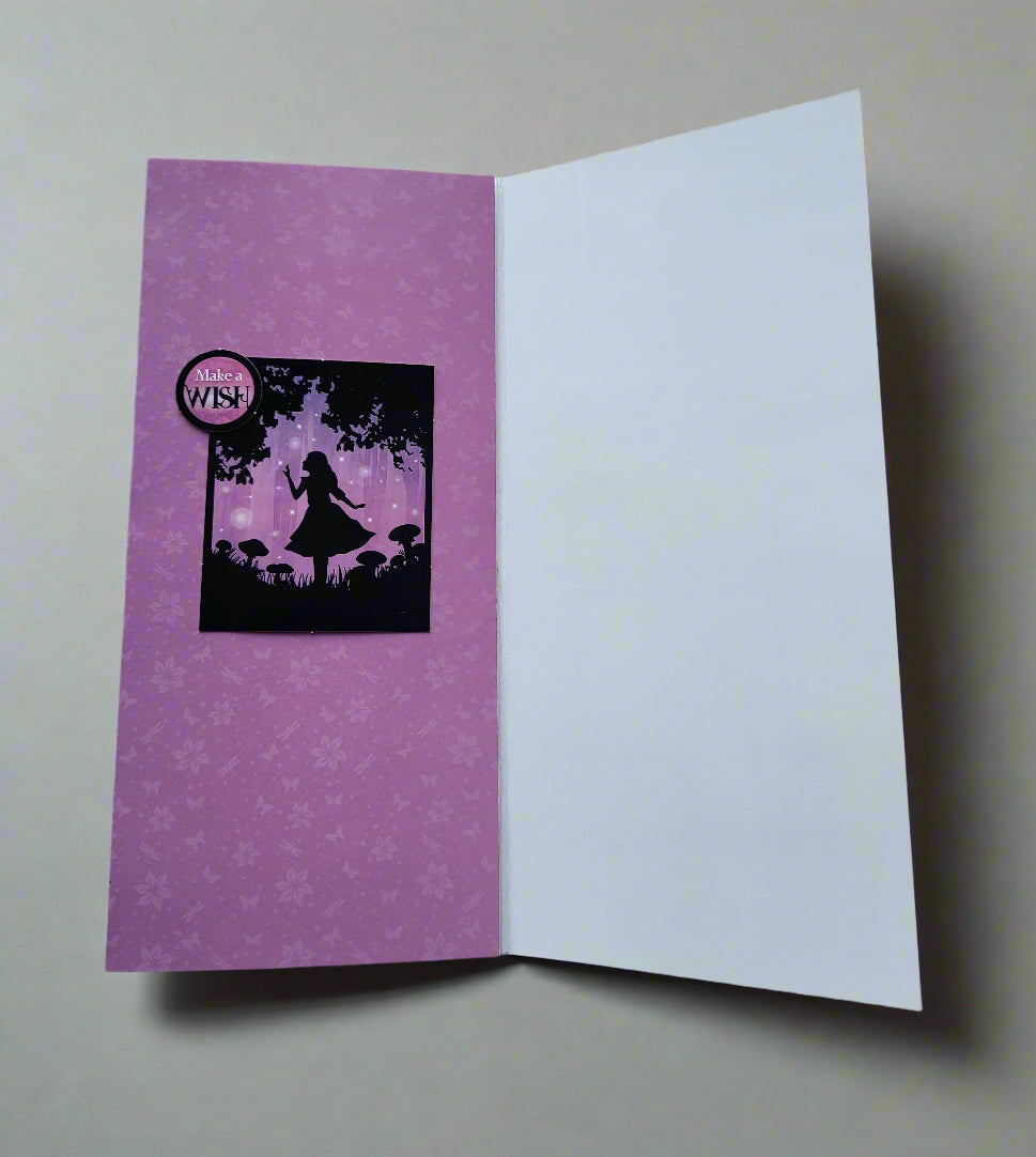 Greetings Card Handcrafted Fairy Tales Do Come True