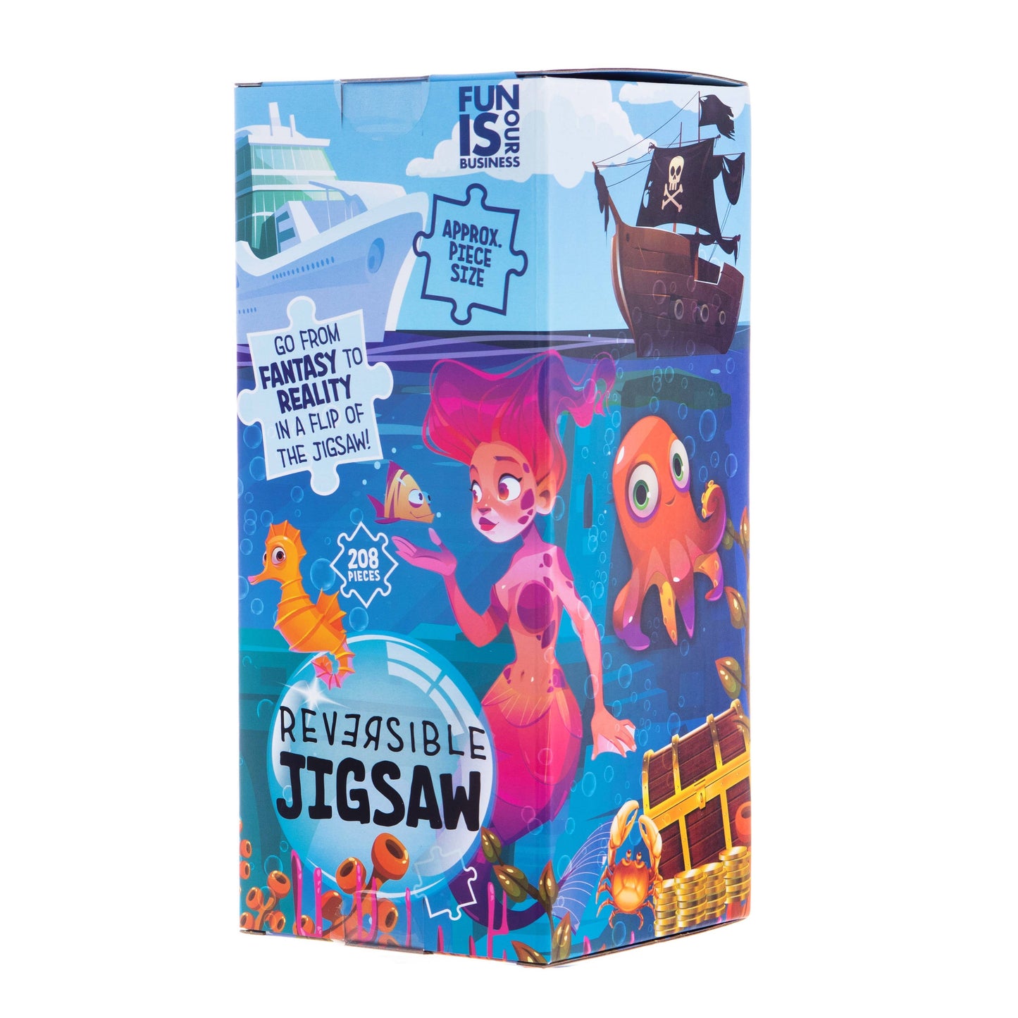 Children's Reversible Jigsaws - Ocean Creatures
