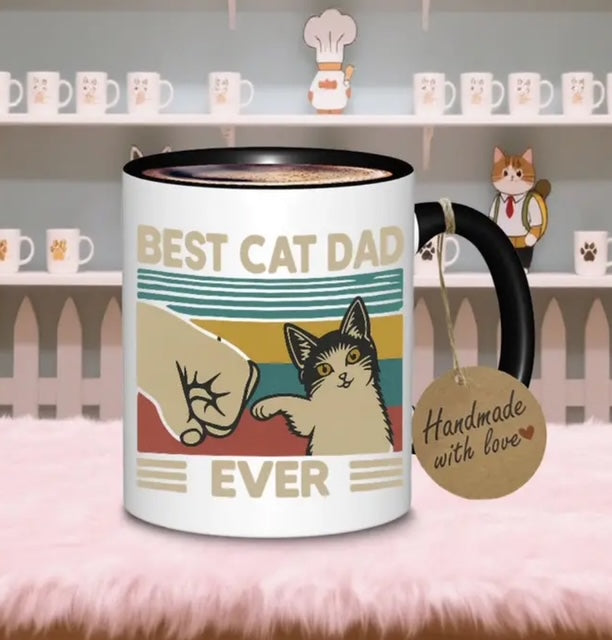 Best Cat Dad Ever Mug