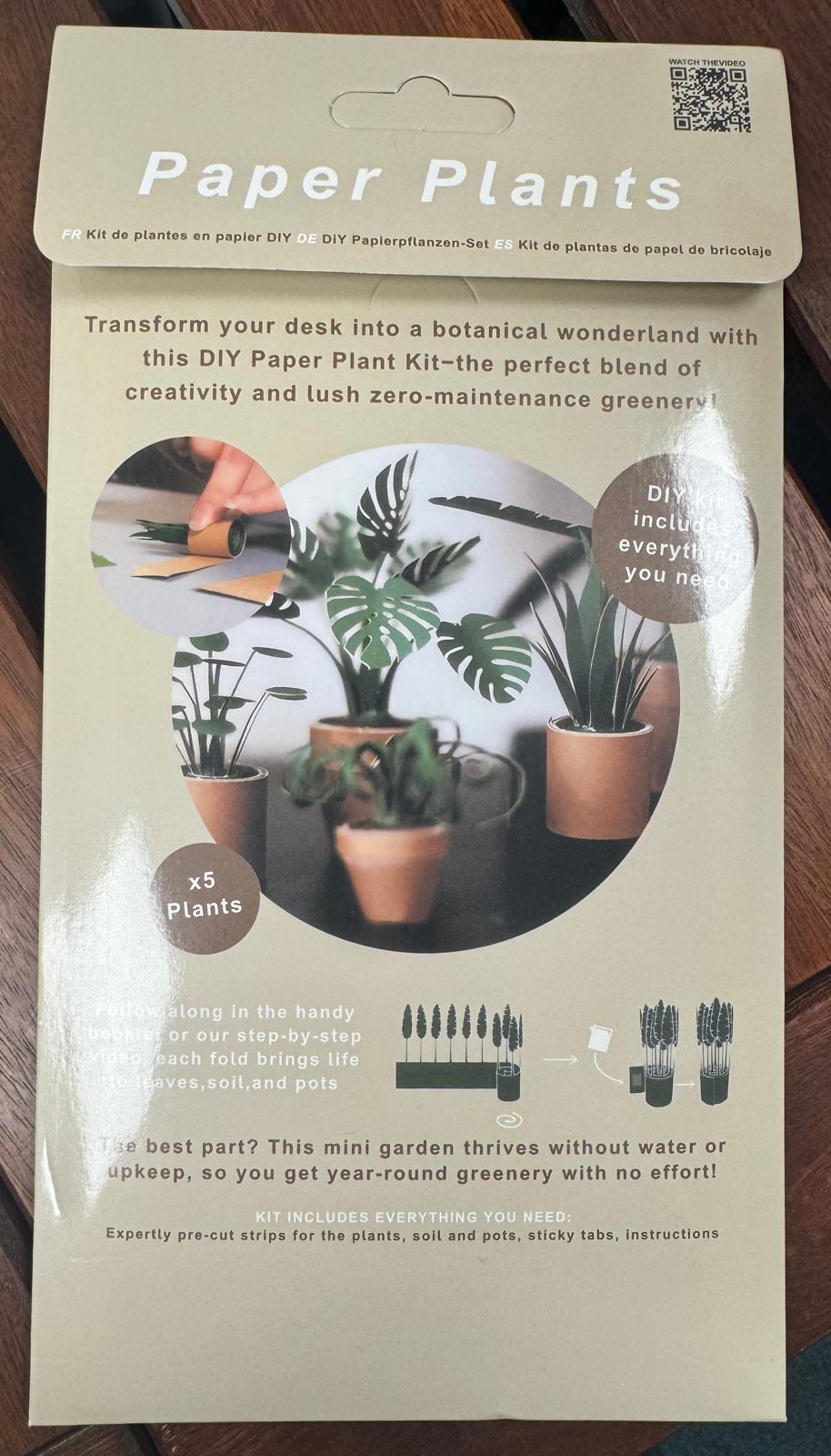 Plant Origami Kit