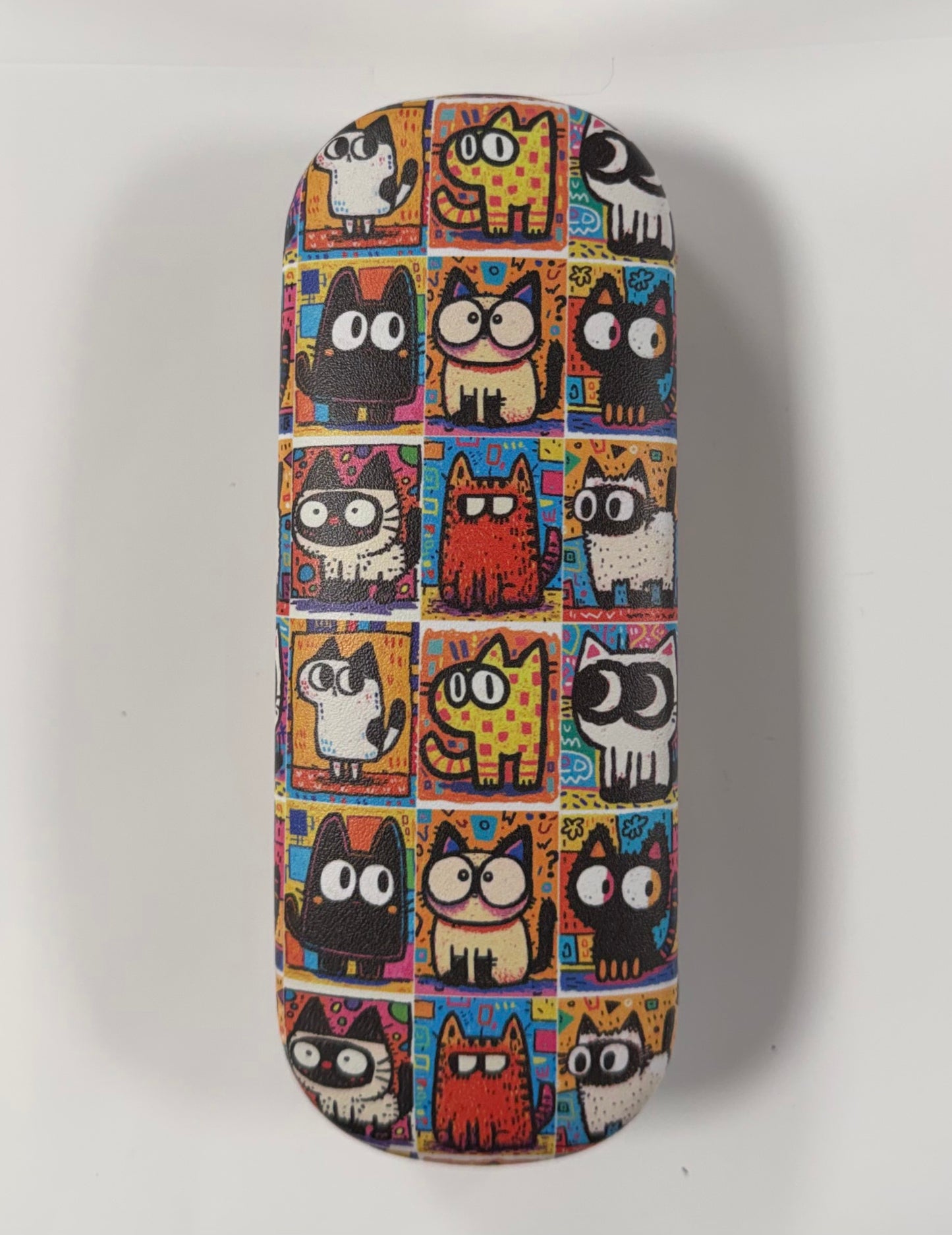 Cat Themed Glasses Case