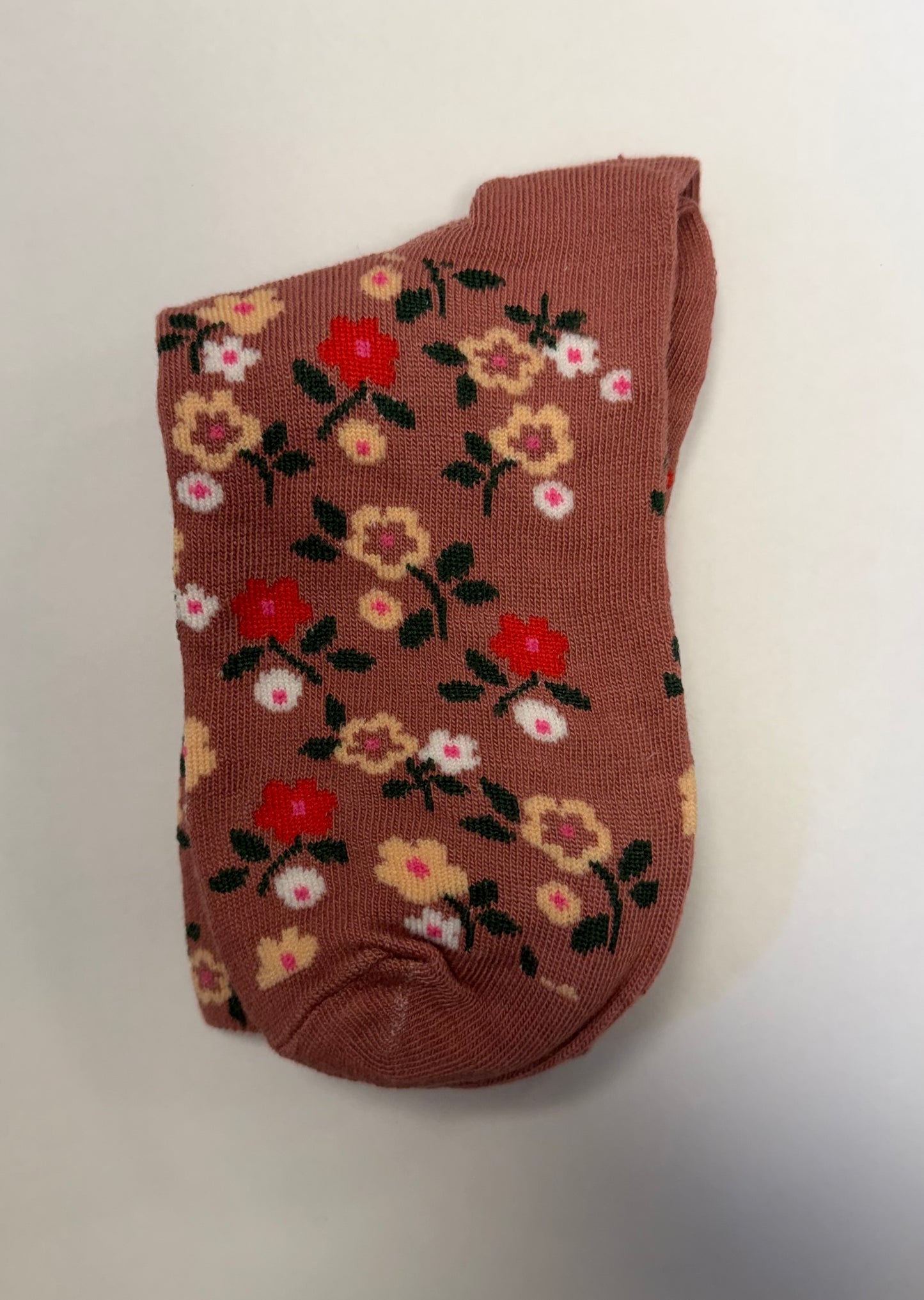 Cute Floral Socks in Various Colours