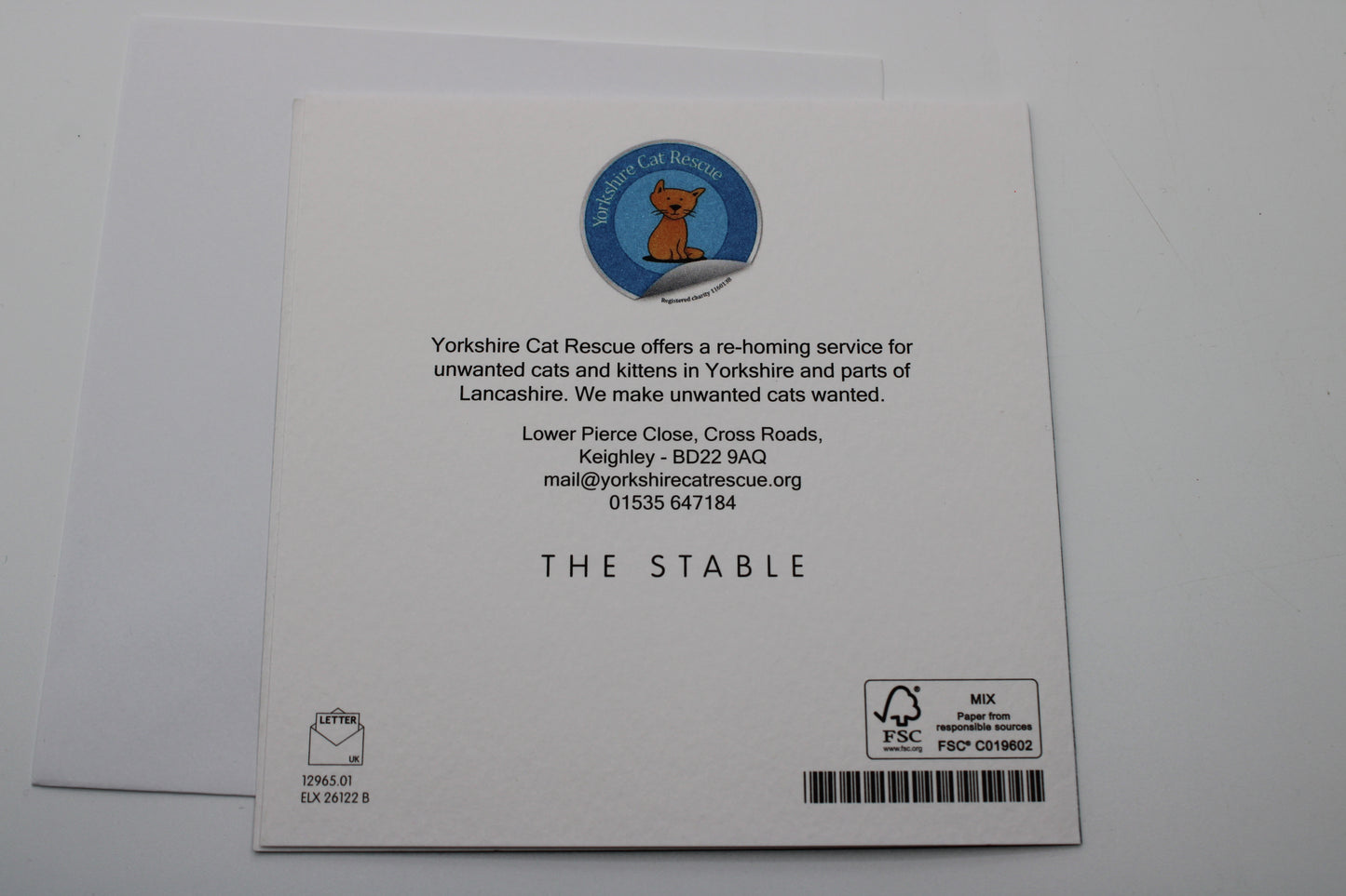 Christmas Card The Stable