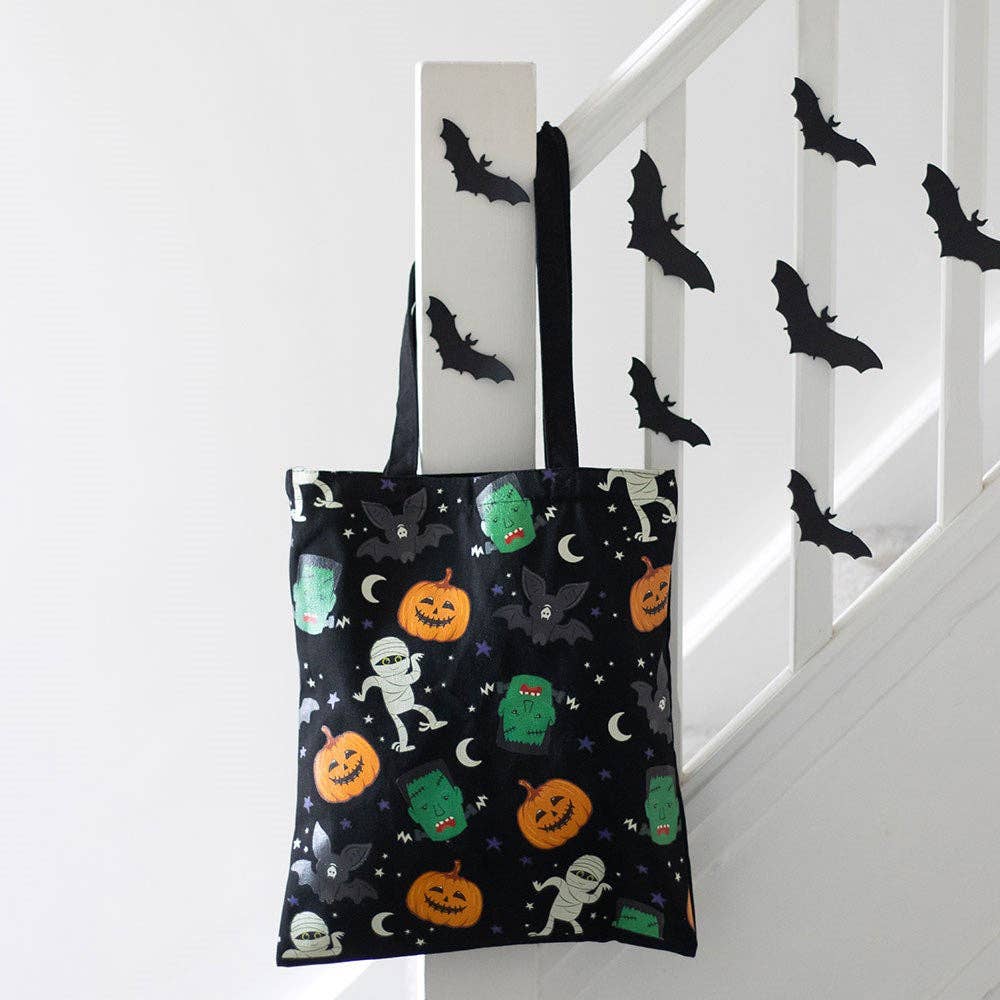 Monster Mash Halloween Tote Bag