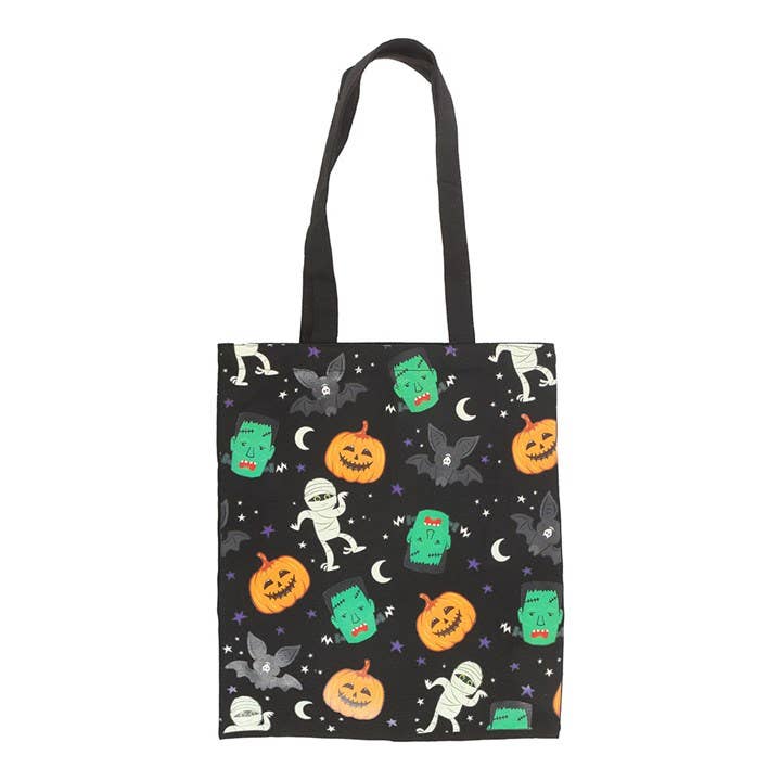 Monster Mash Halloween Tote Bag
