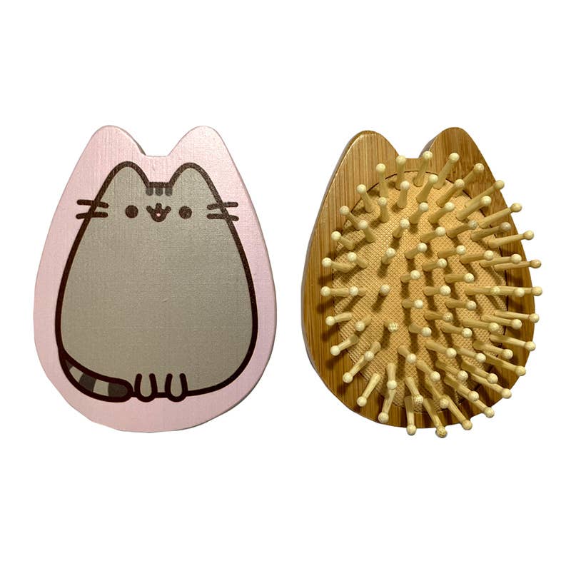 Pusheen the Cat Shaped Bamboo Hair Brush