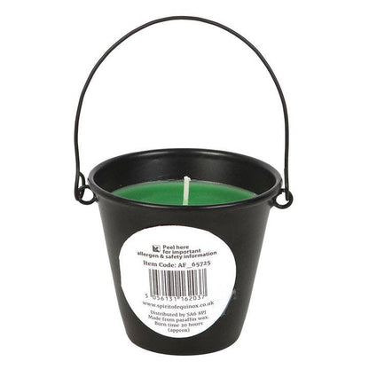 Zombie Repellent Gothic Halloween Candle Bucket