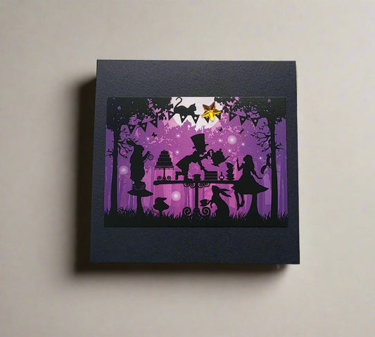 Greetings Card Handcrafted Tea Party
