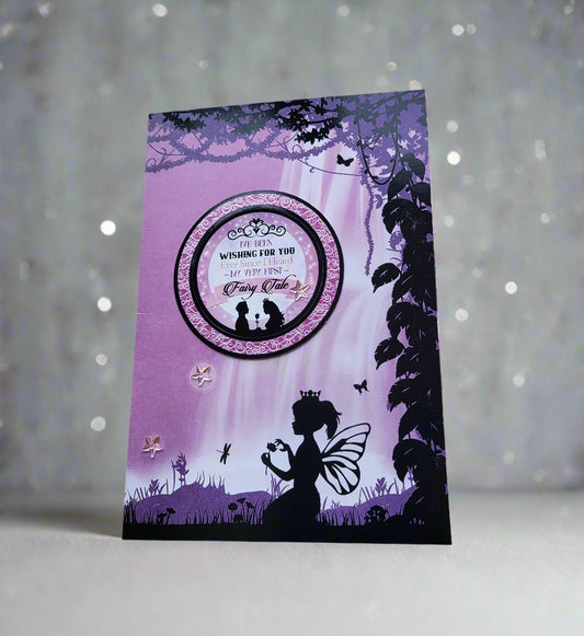 Greetings Card Handcrafted Wishing for You