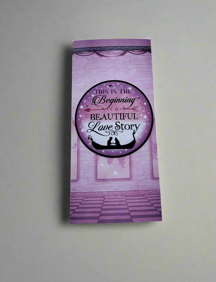 Greetings Card Handcrafted Beautiful Love Story