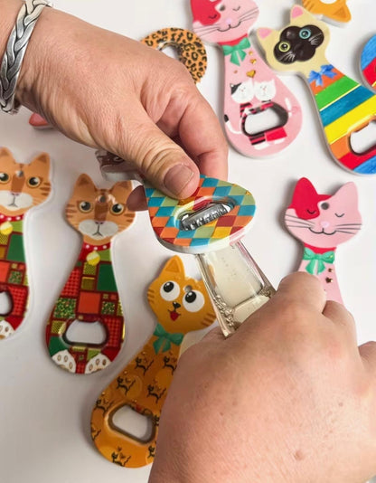 Cat Themed Bottle Openers