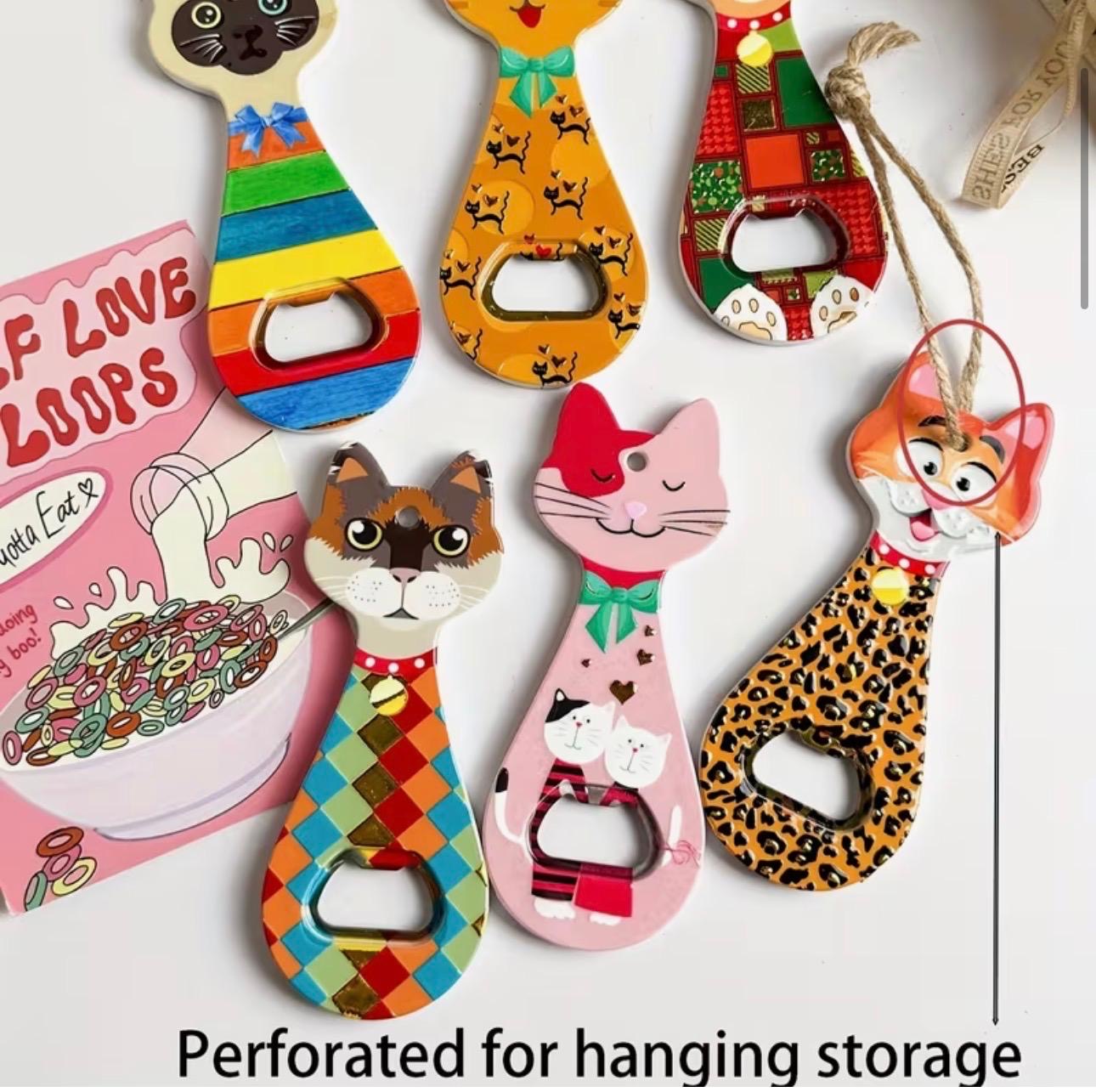 Cat Themed Bottle Openers