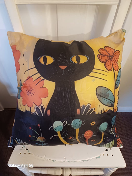 Black Cat Cushions