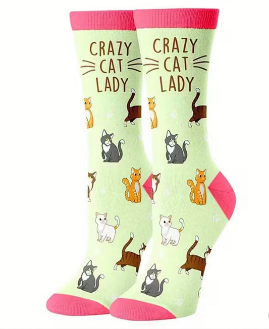 Crazy Cat Lady Socks
