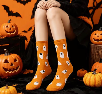 Ghost Halloween Socks