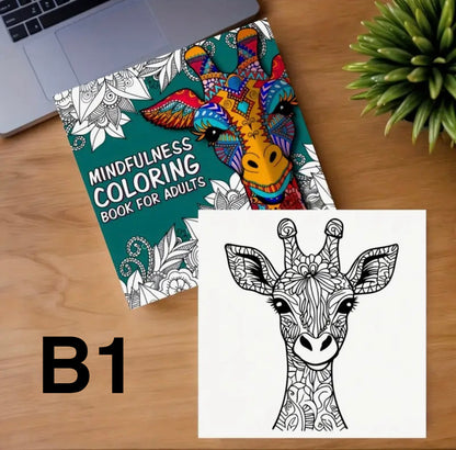 Mindfulness Colouring Books