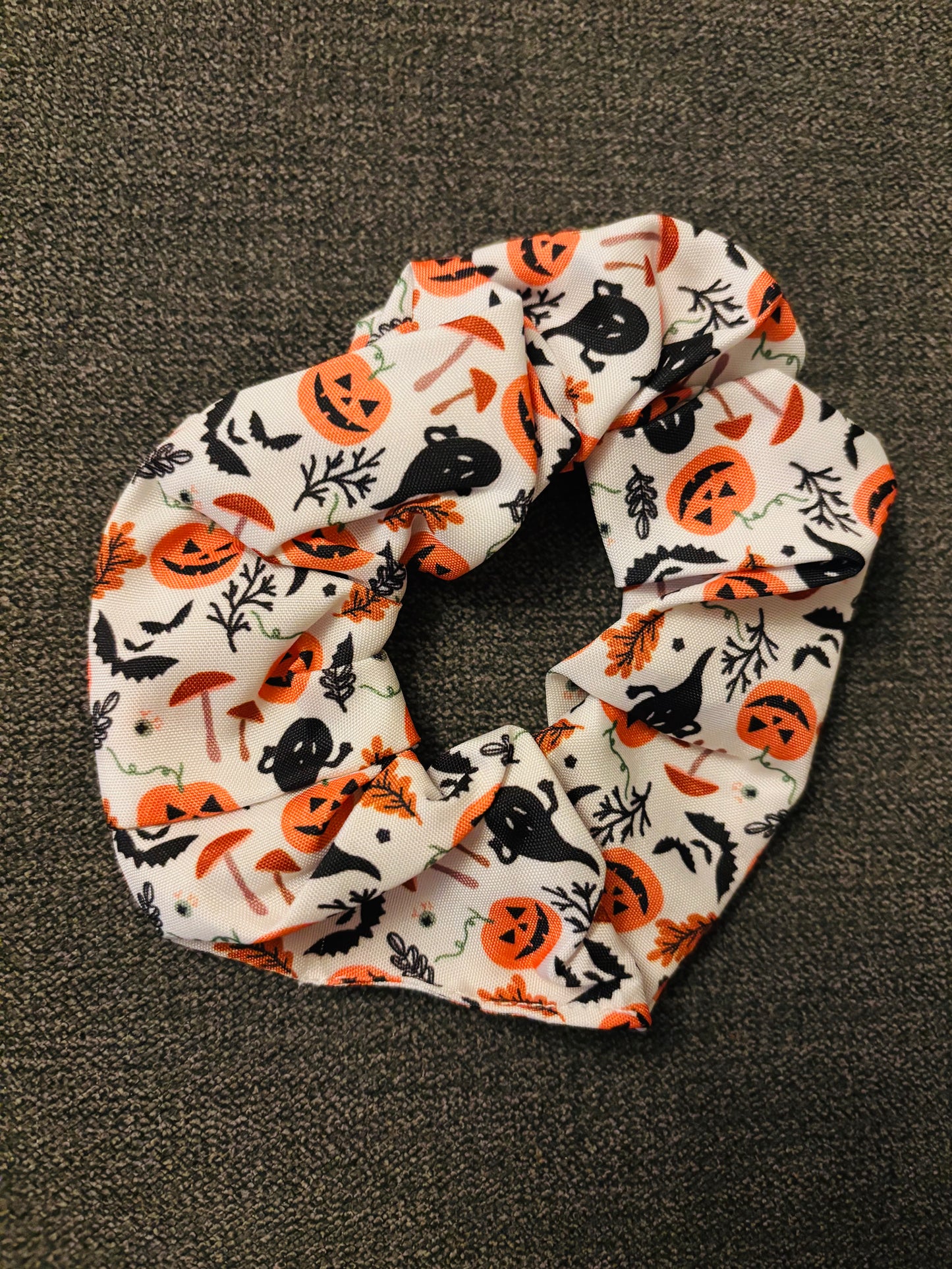 Halloween Themed Hair Scrunchies Pk 3