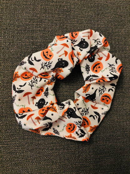 Halloween Themed Hair Scrunchies Pk 3