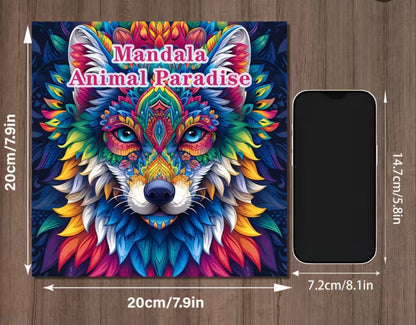 Mandala Animal Coloring Book