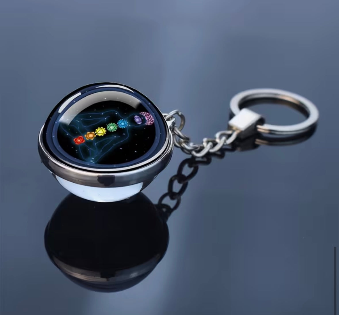 Chakra Design Keyring