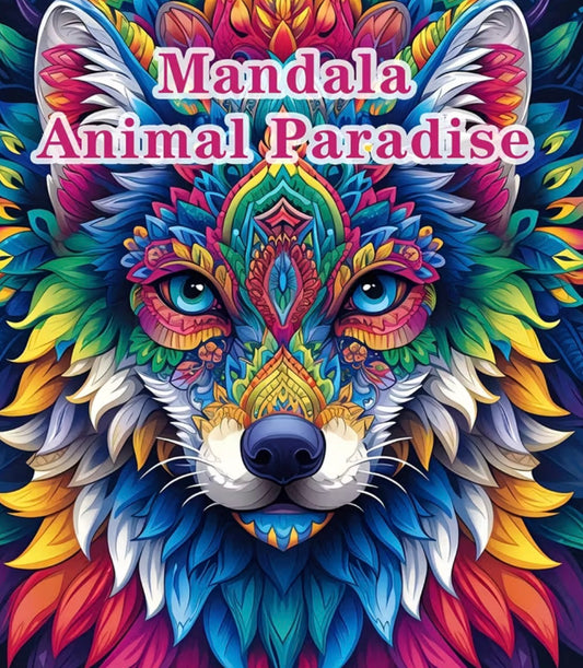 Mandala Animal Coloring Book