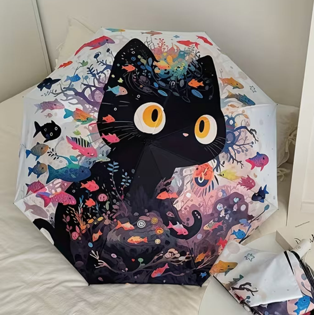 Beautiful Cat Umbrella's