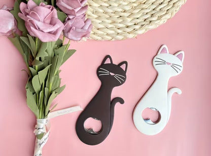 Cat Themed Rubber Bottle Opener
