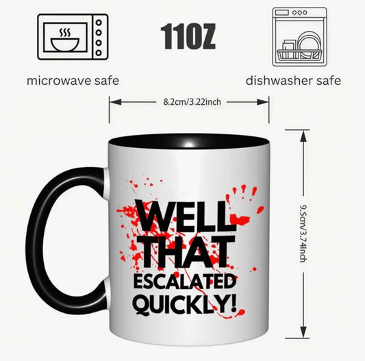 Well That Escalated Quickly..... Mug