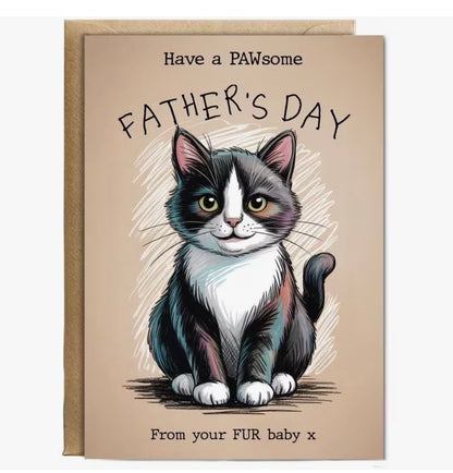 Fathers Day From The Cat