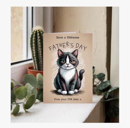 Fathers Day From The Cat