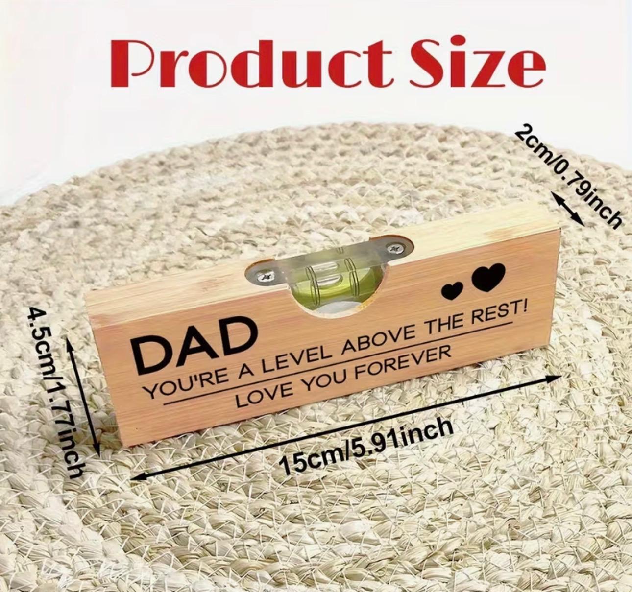 Mini Dad Spirit Level