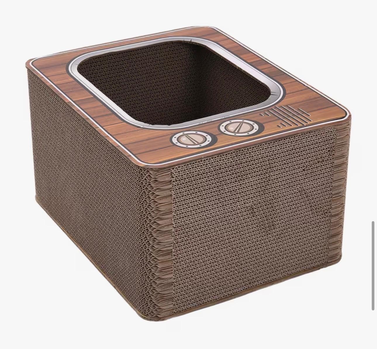 Fun Cat TV Scratching Bed
