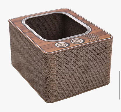 Fun Cat TV Scratching Bed