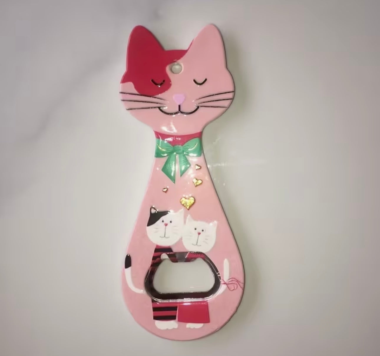 Cartoon Cat Magnetic Bottle Opener