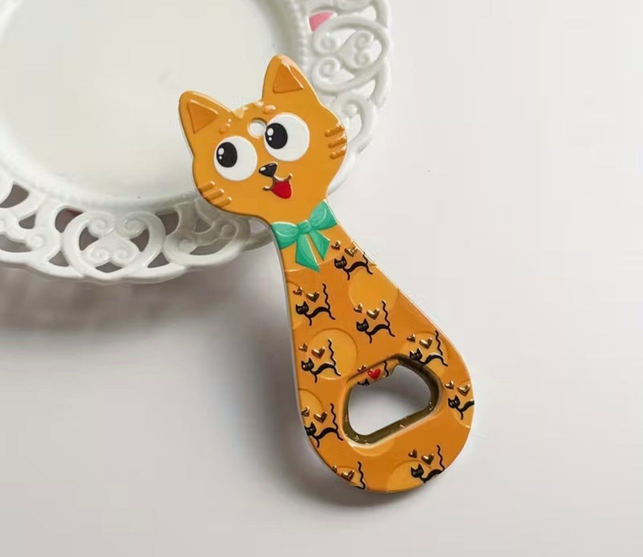Cartoon Cat Magnetic Bottle Opener