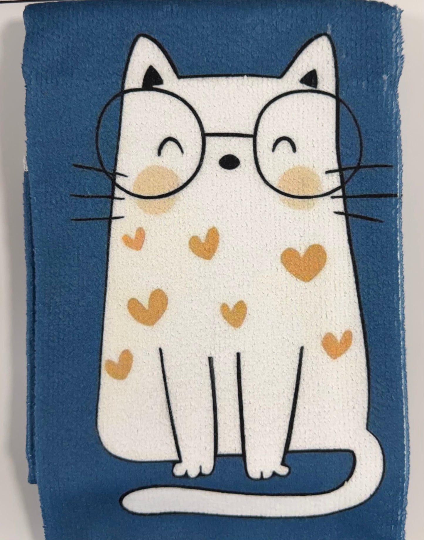 Variety of Cat Themed Microfibre Tea Towels
