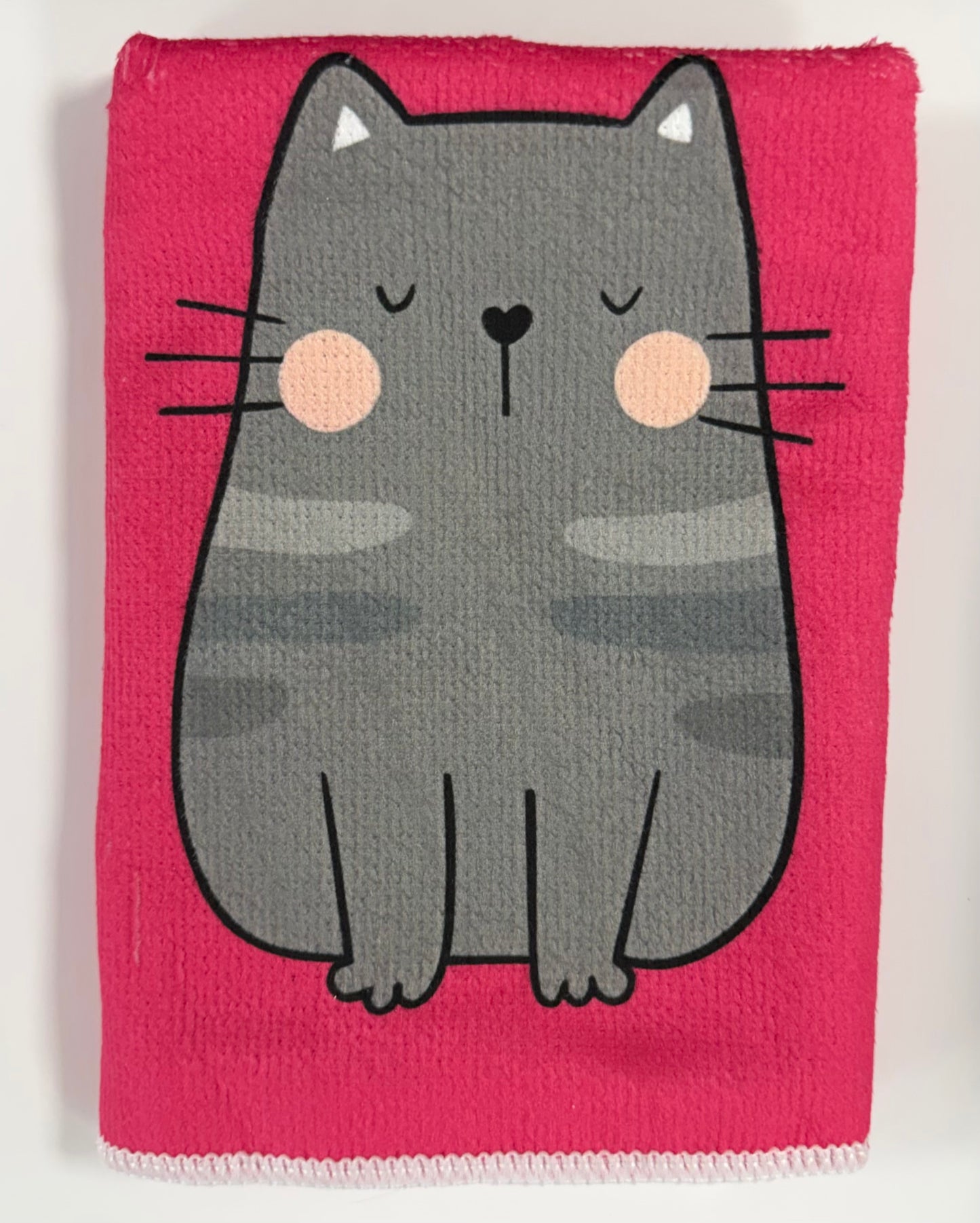 Variety of Cat Themed Microfibre Tea Towels