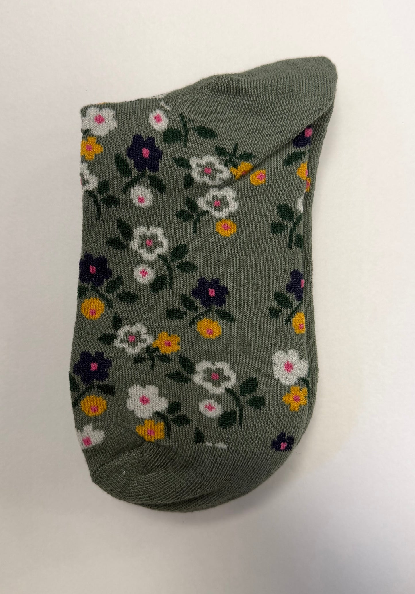 Cute Floral Socks in Various Colours