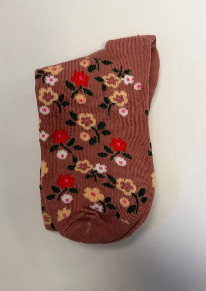 Cute Floral Socks in Various Colours