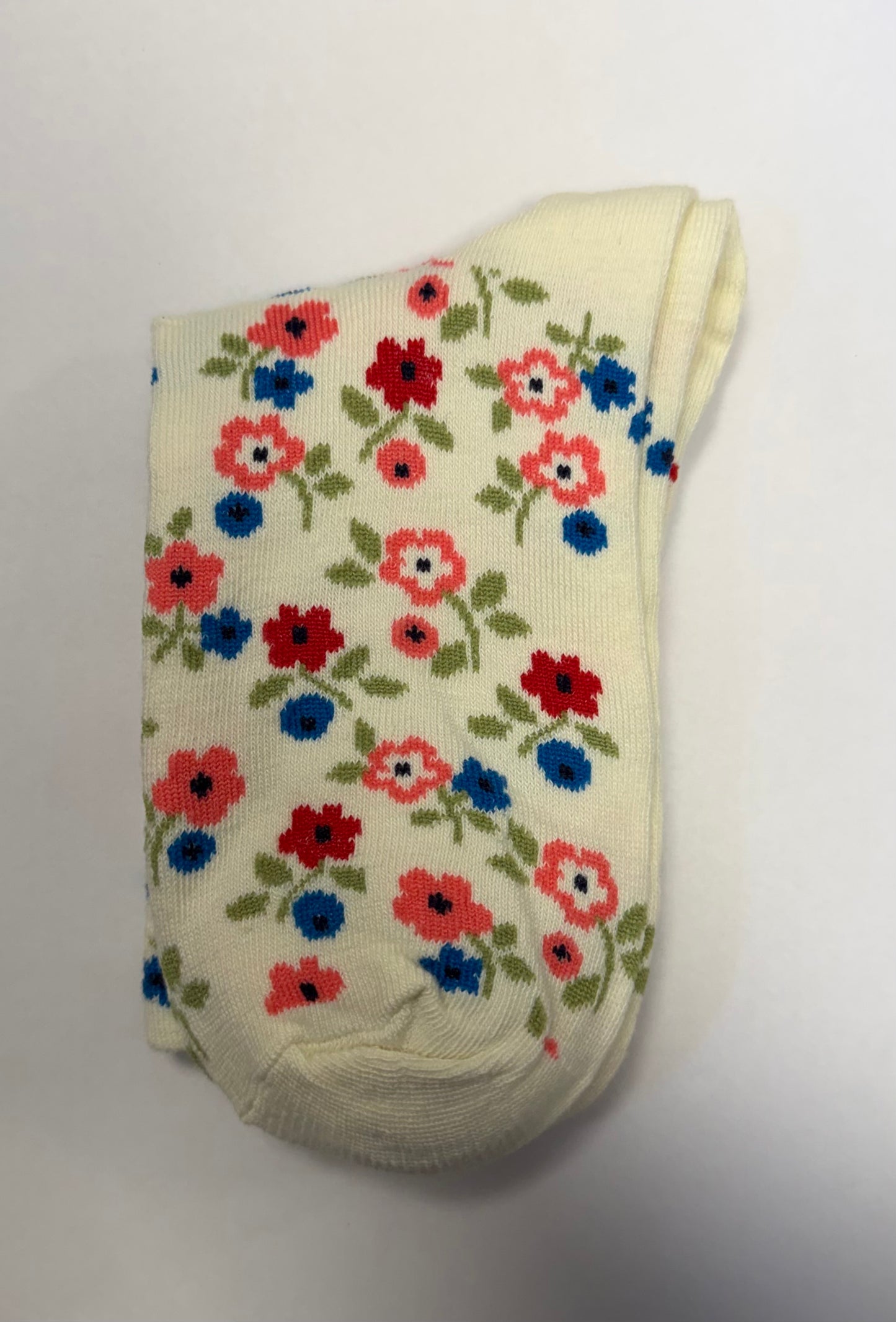 Cute Floral Socks in Various Colours