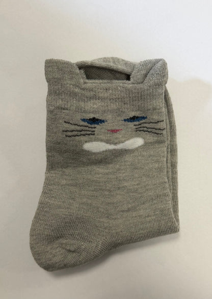 Cartoon Cat Ear Socks