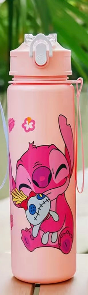 Disney Stitch 800ml Water Bottle