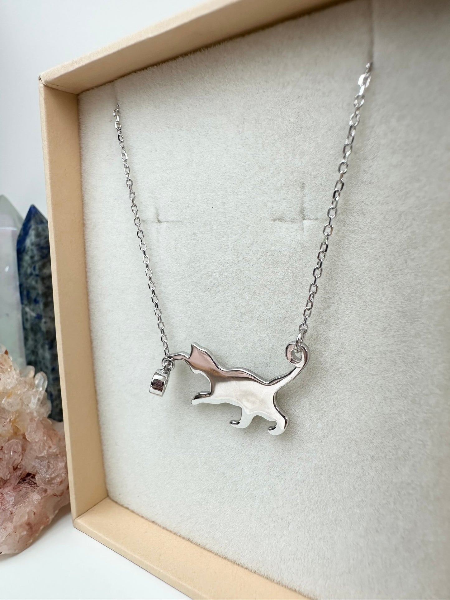 Feline Fancy Celestial Cat Necklace