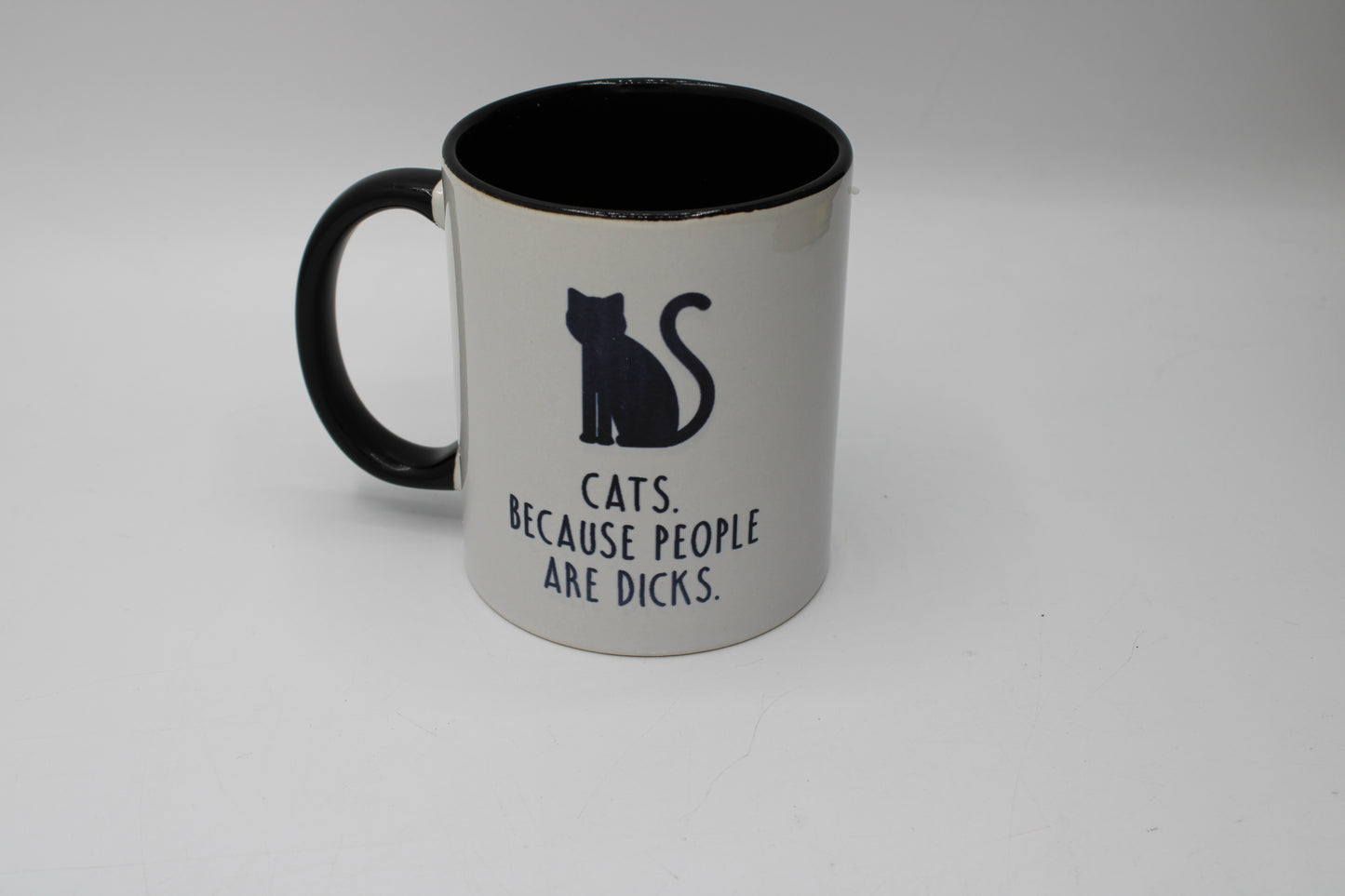 Cats Because People are Dicks Mug