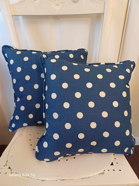 Polka Dot Cushion Duo