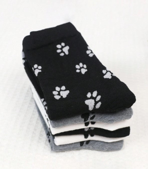 Cat Paw Ankle Socks