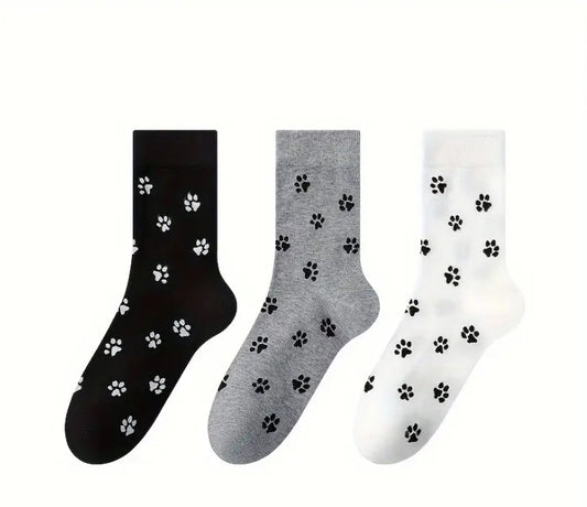 Cat Paw Ankle Socks
