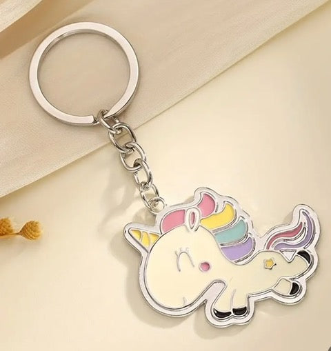 Chic Unicorn Keyring