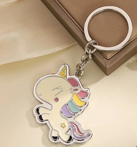 Chic Unicorn Keyring